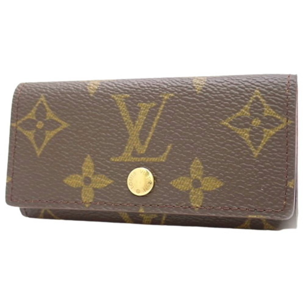 Louis Vuitton Multicle 4 Key Case 4 Rows Monogram… - image 1